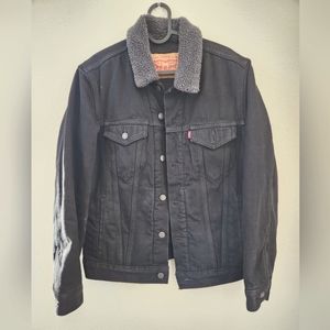 Levis Black Denim Jacket